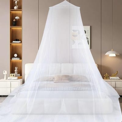 Dubbele en enkele bedden muggennet 250 x 1100 x 60 cm - Ideaal voor kamperen, reizen en thuisgebruik