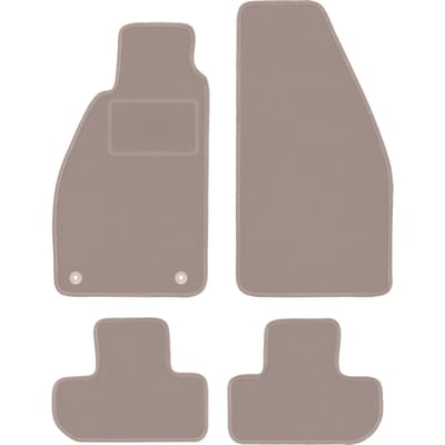 Beige veloursmatten voor: Alfa Romeo GTV coupé, cabrio (1995-2005)