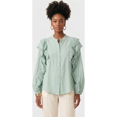& Other Stories Pa Ernestine Blouse Green Maat: XS | Longsleeves Outlet | Dames | Groen