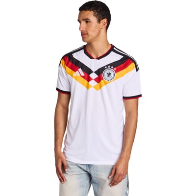 Adidas Germany Truien/Replica's Heren - Wit - Maat XS - Poly Jersey