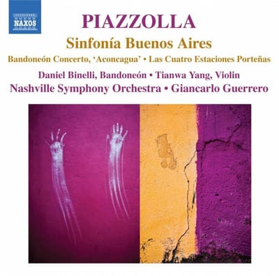 Tianwa Yang, Daniel Binelli, Nashville Symphony Orchestra, Giancarlo Guerrero - Piazzolla: Sinfonia Buenos Aires | Bandoneon Concerto (CD)