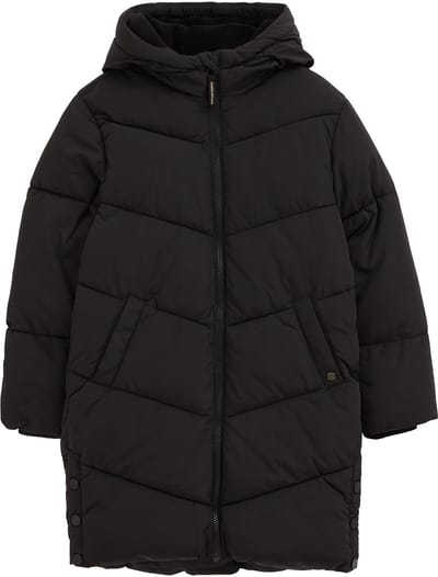 WE Fashion Meisjes lange pufferjas