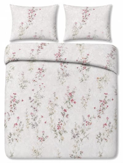Decoware Dekbedovertrek Novara 140x220 cm - Multi - Katoen - Met Kussensloop - Eenpersoons