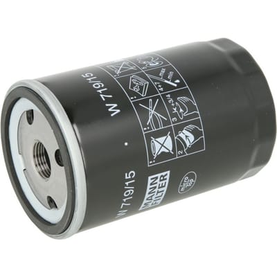 MANN-FILTER Oliefilter W 719/15 | OEM BMW | Voor BMW 3 Serie E21 E30, 5 Serie E12 E28 E34, Z1, Alpina B, Bertone Freeclimber 2.0 2.7, Citroën SM