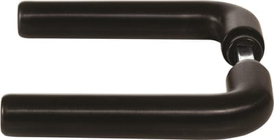 Axa Deurkruk L - Geanodiseerd geslepen F8 zwart - 127mm