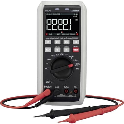 Digitale Multimeter - Meetinstrument - Elektrisch Onderhoud - IP65 Waterdicht - 20000 Counts - Grijs