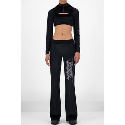 Daily Paper Black Jolero Top Maat: XS | Hoodies Outlet | Dames | Zwart