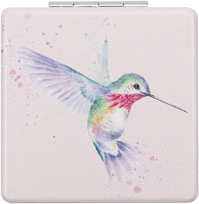 Compacte Spiegel - Make-up Spiegel - Snelle Touch-up - Dubbelzijdig Ontwerp - 10.2 x 10.2 cm - Multicolor