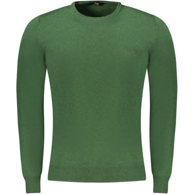 Cavalli Class Groene Viscose Heren Trui