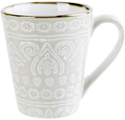 Cosy & Trendy Koffiemokken Murano Beige 340 ml - 6 Stuks