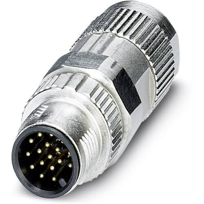 Phoenix Contact 1559602 Sensor/actuator connector, niet geassembleerd M12 Aantal polen (sensoren): 17 Stekker, recht 1 stuk(s)