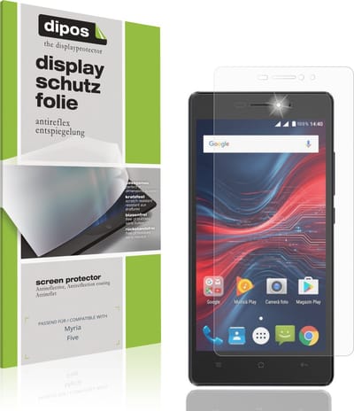 dipos – 4x Matte Beschermfolie geschikt voor Myria Five | Krasbestendige & antireflecterende Screenprotector Ultra-Thin