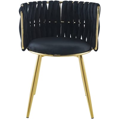 Set van 2 eetkamerstoelen Melly velvet | Underbar