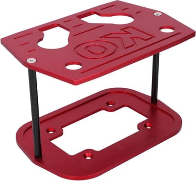 Batterijhouder - Accu Bevestiging - Voertuig Stabiliteit - Aluminium Constructie - Groep 34/78 - Rood