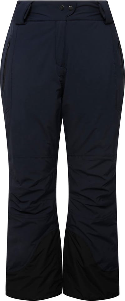 Ulla Popken - Dames - HYPRAR functionele broek waterdicht klittenband ski broek - Marine - Maat 42
