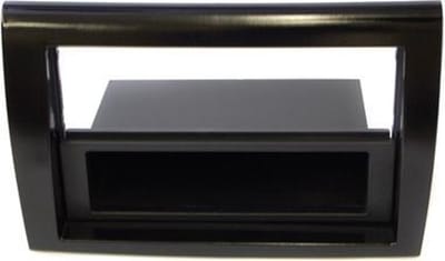 2-DIN frame met bakje Fiat Bravo 07> zwart
