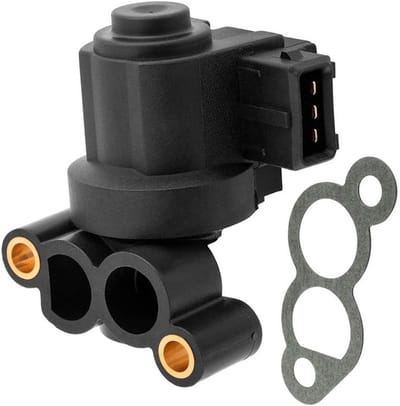 Idle Control Valve 1 x, Onderdeelnummer 35150-02600, 3515002600, 35150-33010, 35150-33001, 0K9A2-20660A, 0K247-20660, Geschikt voor diverse voertuigen, Zwart, Hoge kwaliteit, Betrouwbare prestaties
