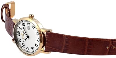 FLAIR Herenhorloge Echtleder Datumaanduiding