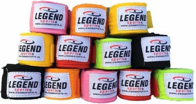 Legend Sports Boksbandages 255 Cm Blauw Per 2 Stuks
