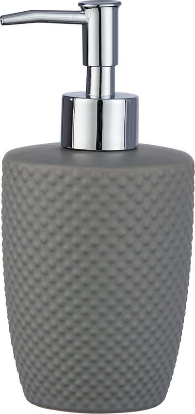 Wenko Zeepdispenser Punto 380 Ml Keramiek Grijs