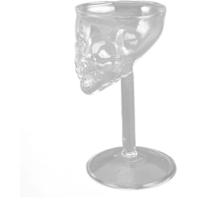 Kristallen Glas Doodshoofd Kelk Transparant Doodshoofd Glazen Beker Rode Wijn Whisky Champagne Drank Beker L