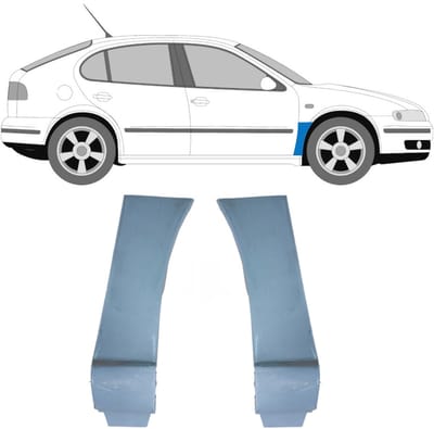 Reparatiepaneel voorspatbord voor Seat Toledo II 1999-2004 / Links + Rechts