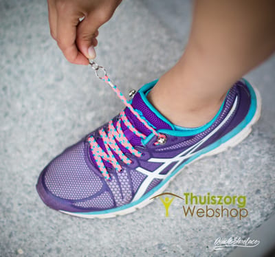 Quickshoelaces - casuel paars