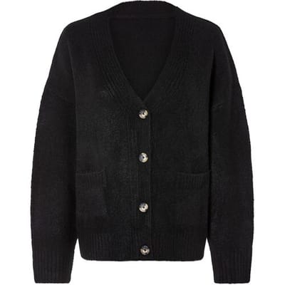 ESMARA Dames oversized vest (Zwart, XS (32/34))