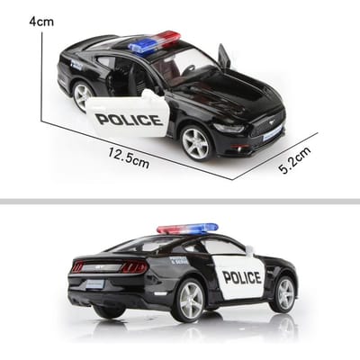5 Inch Metalen Auto Simulatie Exquise Diecast & Speelgoedvoertuig 2015 Ford Mustang GT Supercar RMZ city 1:36 legeringsmodellen cadeaus voor kinderen
