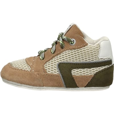 KEQ Jongens Baby schoentjes Jongens Baby schoentjes - Cognac - Maat 22