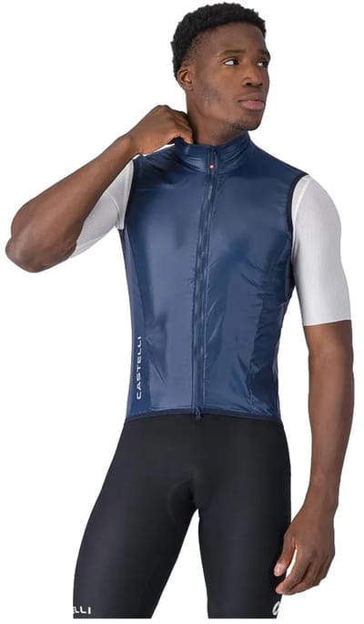 Castelli Aria 2 Gilet Blauw L Man