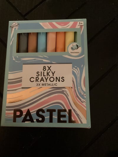 Silky crayons metalicc