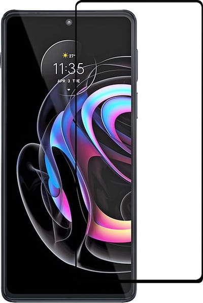 Full Screenprotector Geschikt voor Motorola Moto G51 5G - Moto G51 5G Full Tempered Glass