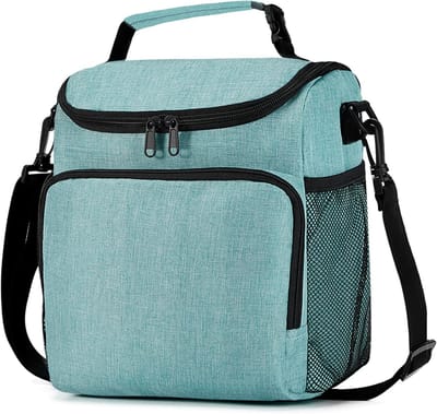 Draagbare thermotas 10L voor levensmiddelen - Herbruikbare lunchtas voor werk, strand en buitenactiviteiten
