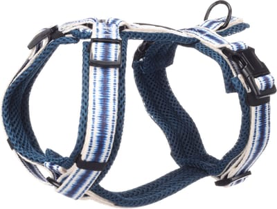Hond Harnas Y-vorm Gili Island Blauw M 46-74cm 52-74cm 20mm