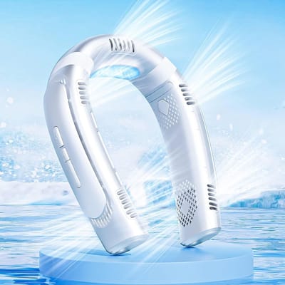 Nekventilator - Nek Ventilator - Neck Fan - Gezichtsventilator - Nek Fan - Draagbare Nek Ventilator
