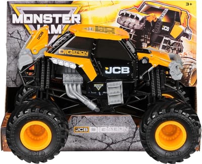 Hot Wheels monster jam truck JCB DiGatron - monstertruck 19 cm schaal 1:24