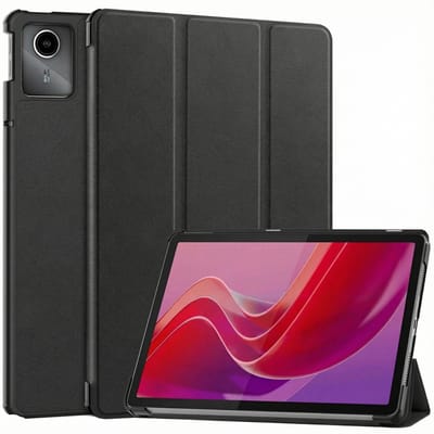imoshion Tablet Hoes - Geschikt voor Lenovo Tab M11 - Trifold Bookcase - Zwart