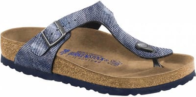 Birkenstock Slippers - Maat 32 - Unisex - jeans