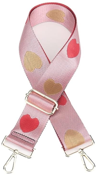 Dailygoods- Schouderriem Verstelbaar - Tasriem 75-135 cm - Brede Schouderband 5 cm - Antislip Draagriem - Meisjes Accessoires - Zachte Bandjes - Tassenriem
