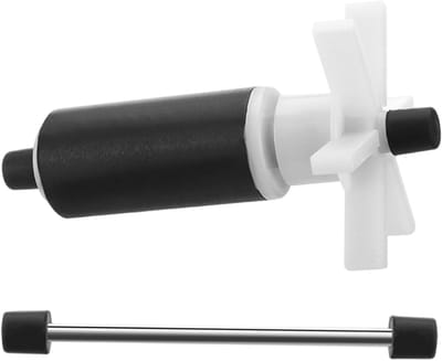 Pompwaaier Vervanging - Rotor Kit - Waterpomp Onderhoud - Roestvrijstalen As - 10 x 10 x 10 cm - Zwart