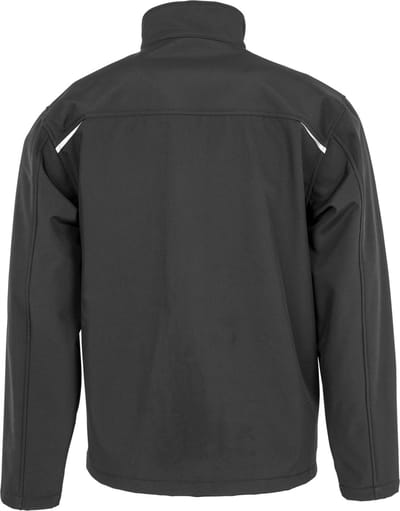 Result Recycled 3-Layer Printable Softshell Jacket RT900 - Black - XXL