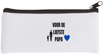 Akyol - voor de liefste papa Etui - Papa - cadeau papa - cadeau - verjaardag papa - vaderdag - beste papa - 20 bij 9 cm
