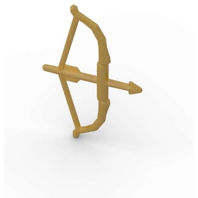 MIJN EIGEN CREATIE 10 STUKS 93231 Boog Plus Pijl Bouwstenen Prop Recurve Inclusief Ronde Ledematen Blokken Monteren DOE-HET-ZELF Speelgoed Kinderen Verjaardag