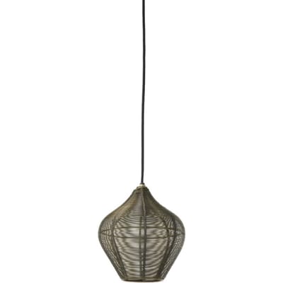 Light & Living Hanglamp Alvaro 20cm - Antiek Brons
