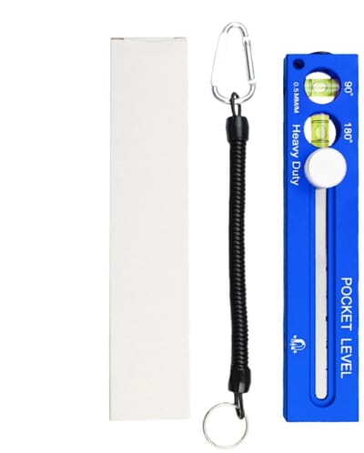 Markeergereedschap - Meetliniaal Scribe - Precisie Houtbewerking - Magnetische Basis - 20cm - Aluminium