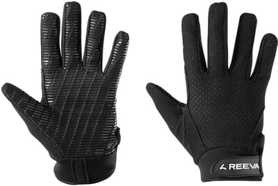 Reeva Ultra grip lederen Fitness, Sport, Crossfit Handschoenen - Zwart - Dé handschoenen voor meer grip en bescherming - Unisex - X Small