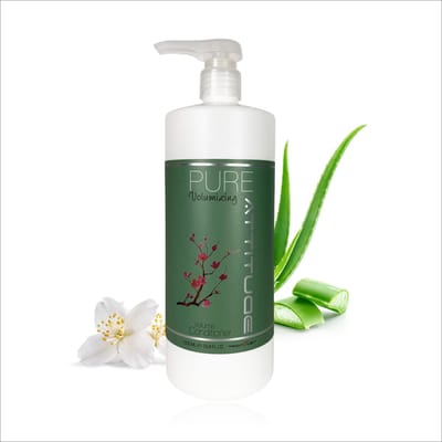 Trontveit - PURE Volumizing ATTITUDE Conditioner 1000 ml - Vegan, Natuurlijke Formule, Versterkt Volume, Rijstproteïne, SLS/SLES-vrij, Zonder Parabenen