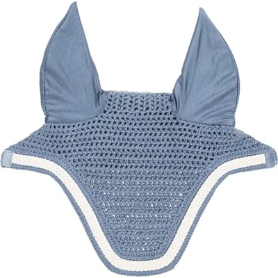 Kentucky Horsewear - Oornetje Wellington met gevlochten koord soundless lichtlbauw Full