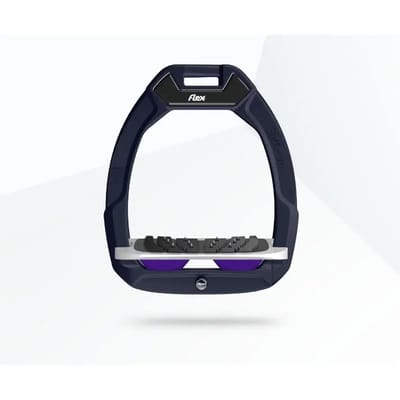 Veiligheidsstijgbeugels Inclined Ultra Grip Rood/Grijs/Paarse Flex-On Safe-On